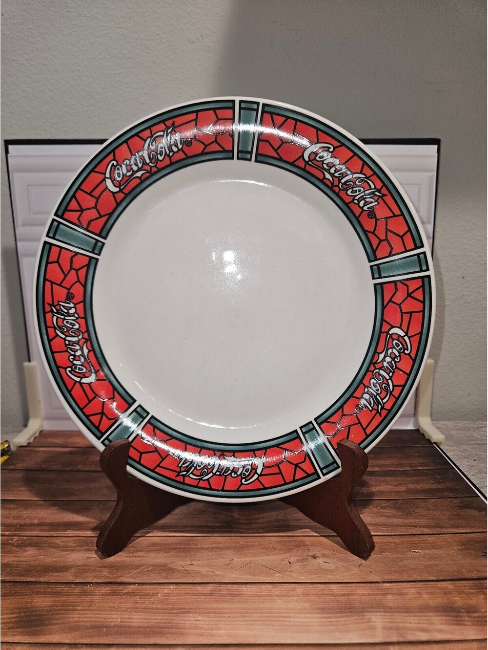 Coca cola plate